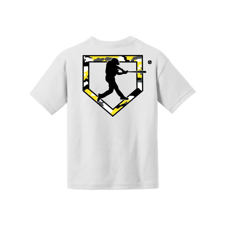 Camo Baseball Youth Tee