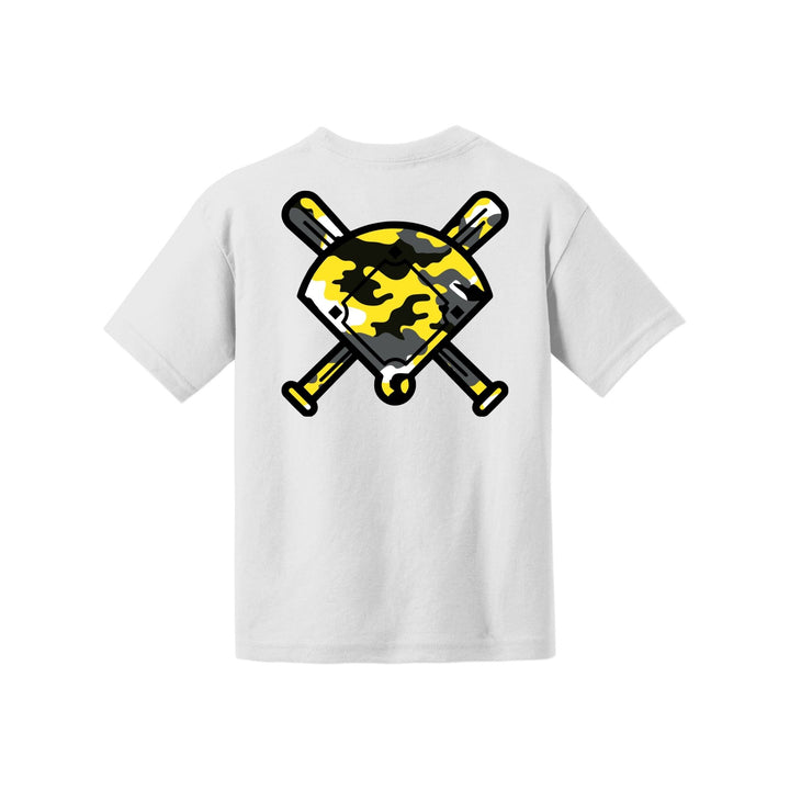 Camo Baseball Youth Tee