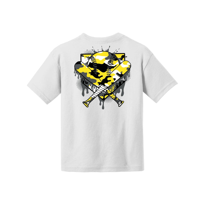 Camo Baseball Youth Tee