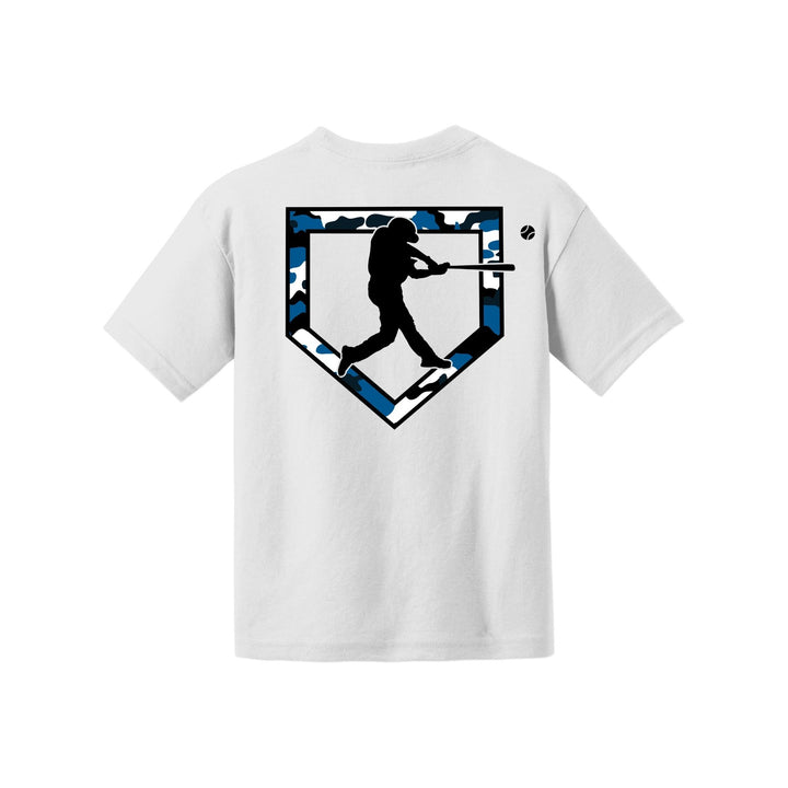 Camo Baseball Youth Tee