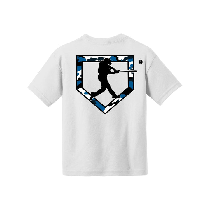 Camo Baseball Youth Tee