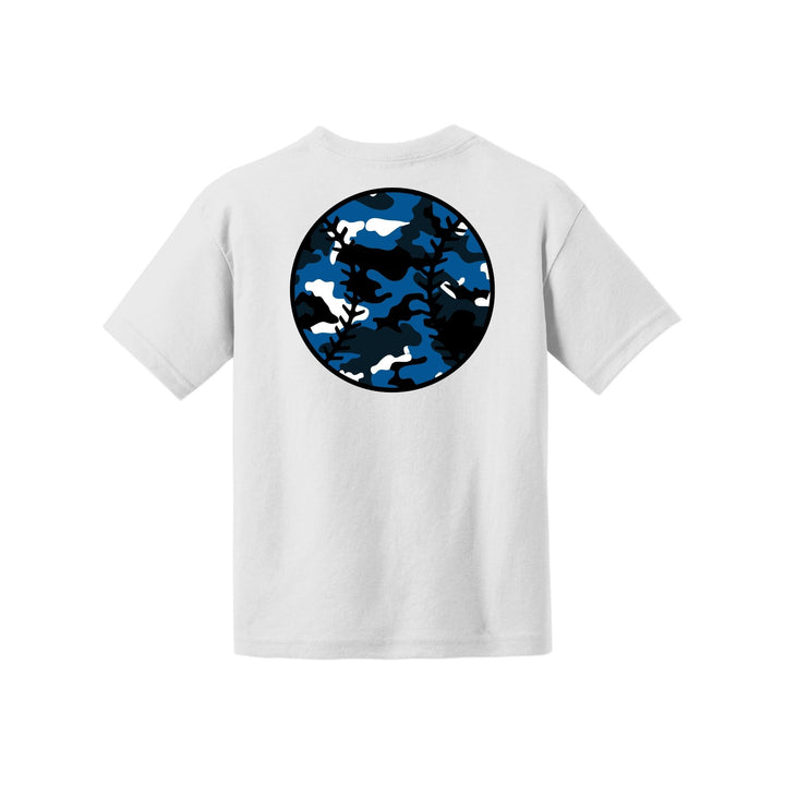 Camo Baseball Youth Tee
