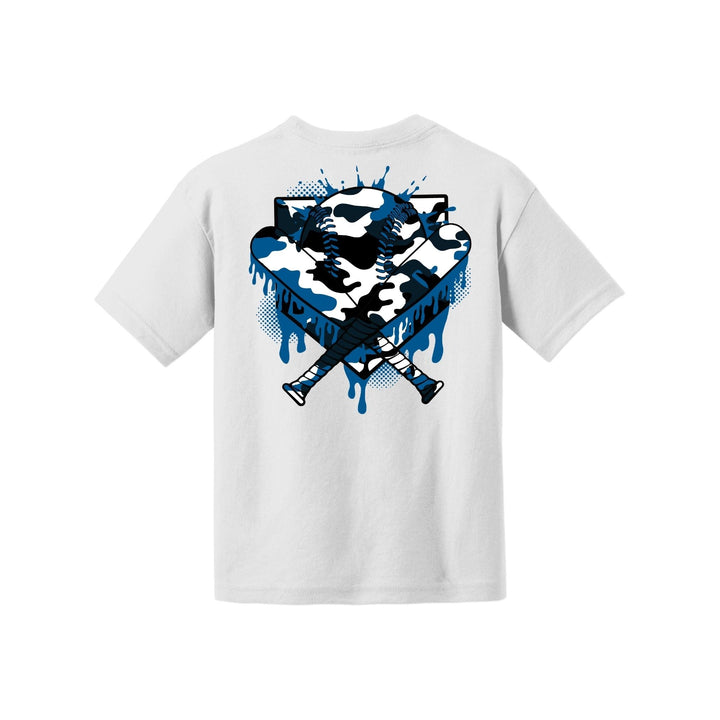 Camo Baseball Youth Tee