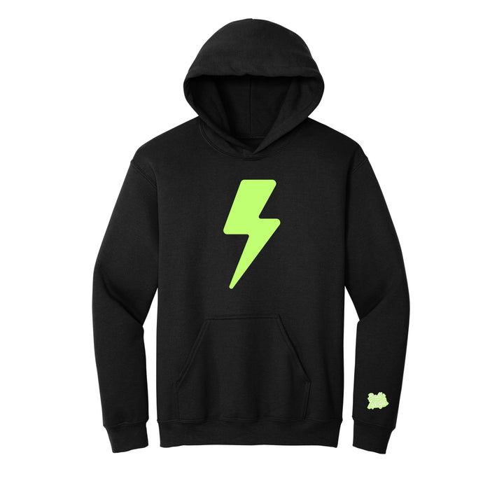 Baseball Lightning Bolt Youth Sweatshirt