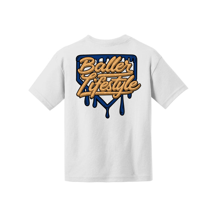 Baller Lifestyle Ice Cream Drip Youth Tee