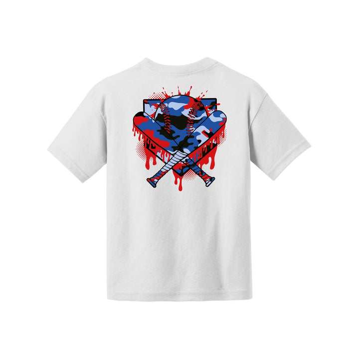 Camo Baseball Youth Tee