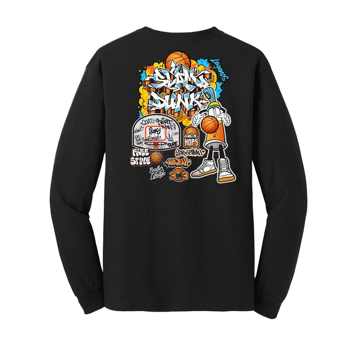 Basketball Youth Long Sleeve Tee