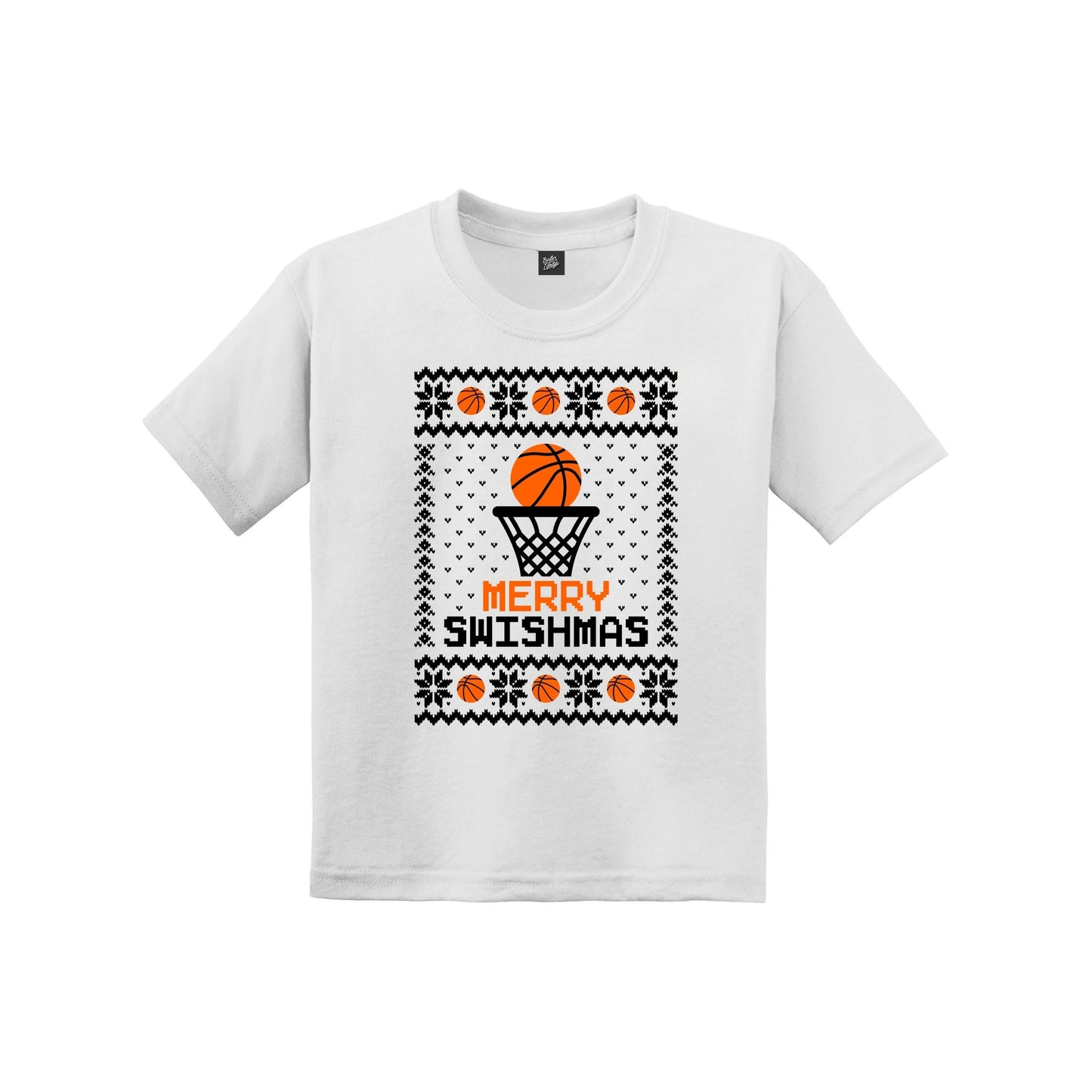 Youth Holiday Basketball Tee