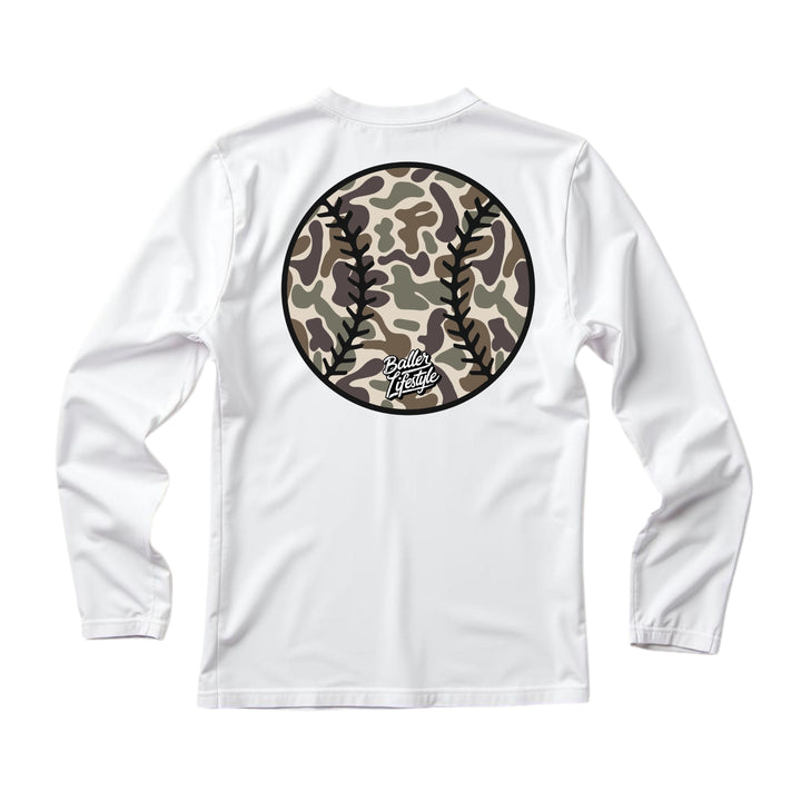 Baseball Youth Long Sleeve Tee