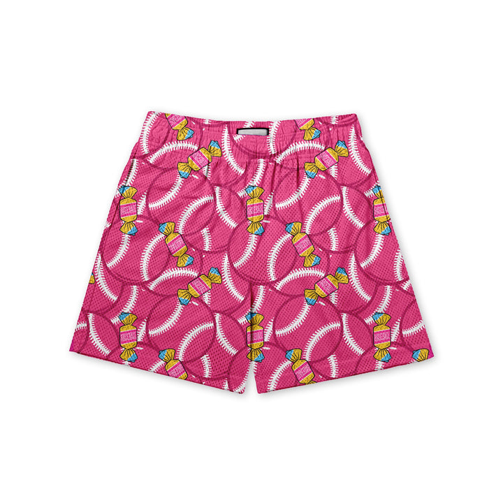 Doubles and Bubbles Baseball Shorts