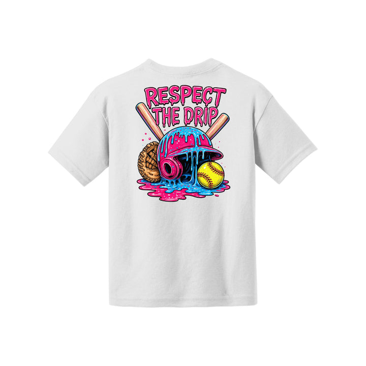 Respect the Drip Softball Youth Tee