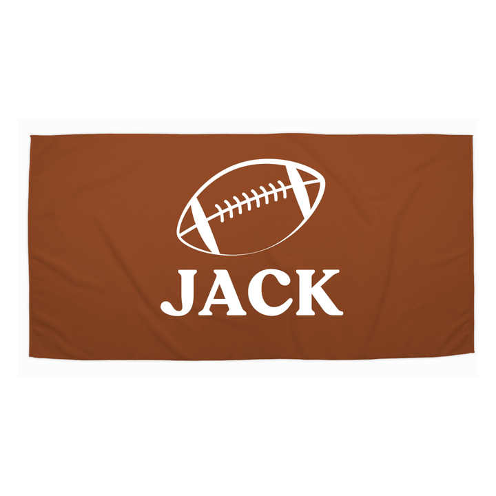 The Jack Football Beach Towel