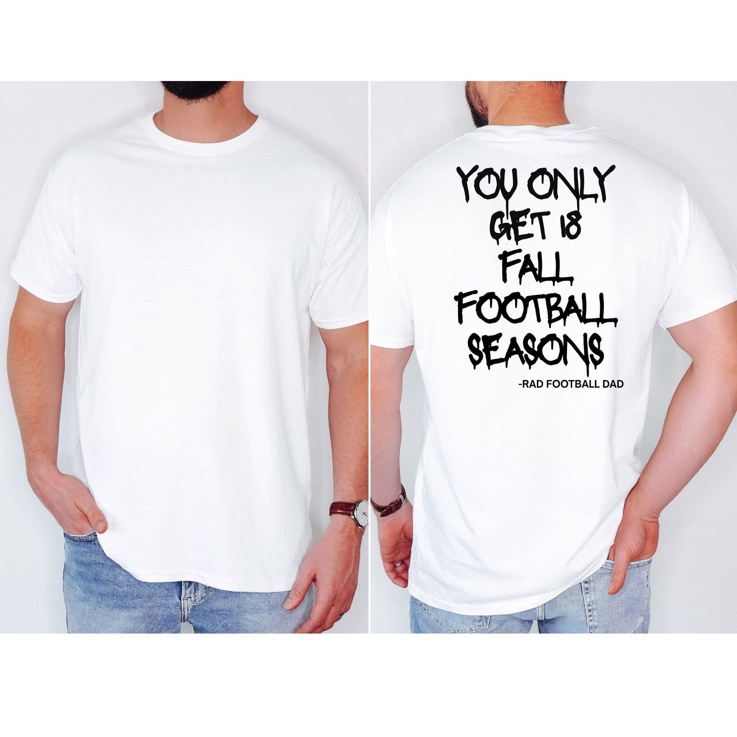 Football Dad Adult Tee