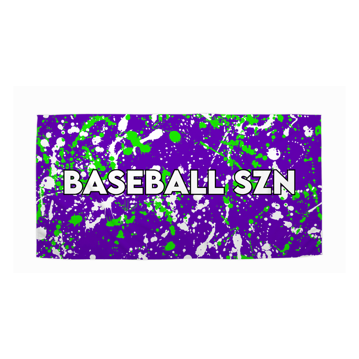 The Baseball SZN Beach Towel