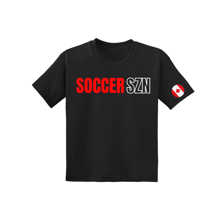 Canada Soccer Drip Youth Tee