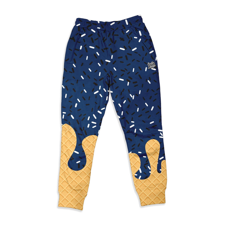 Baseball Ice Cream Drip Joggers