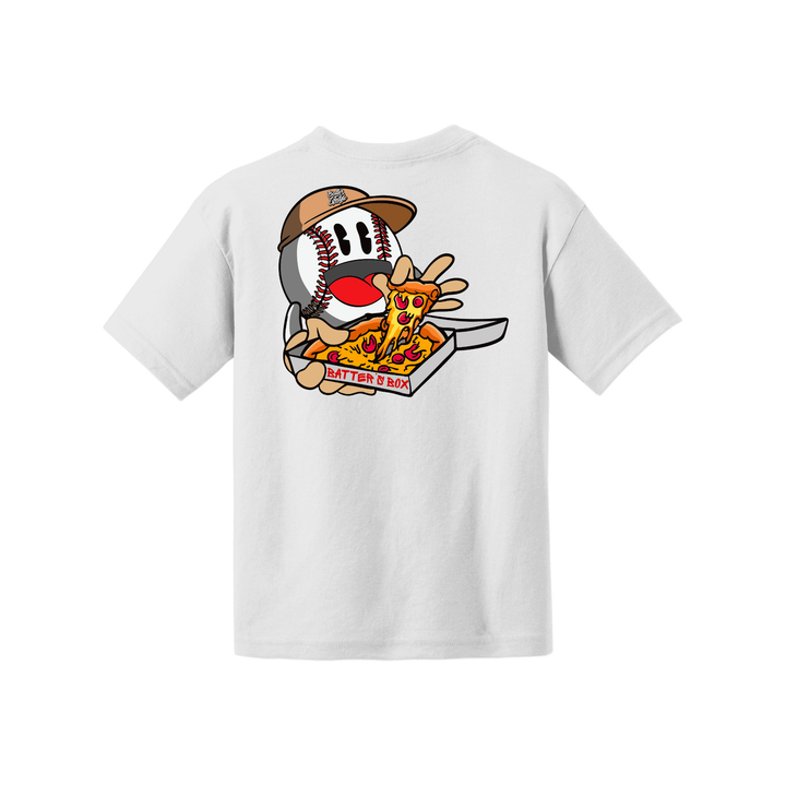 Batter Up Pizza Youth Tee