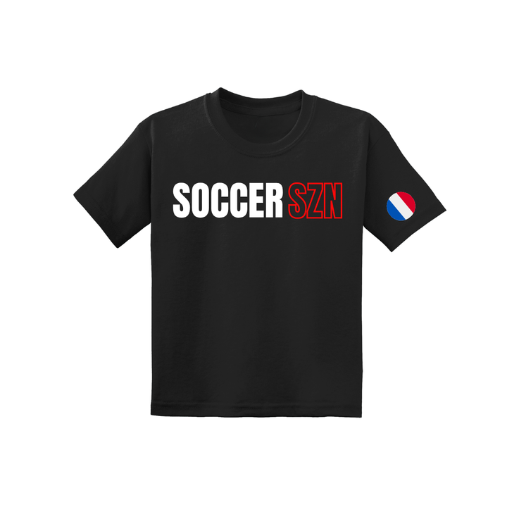 France Soccer Drip Youth Tee