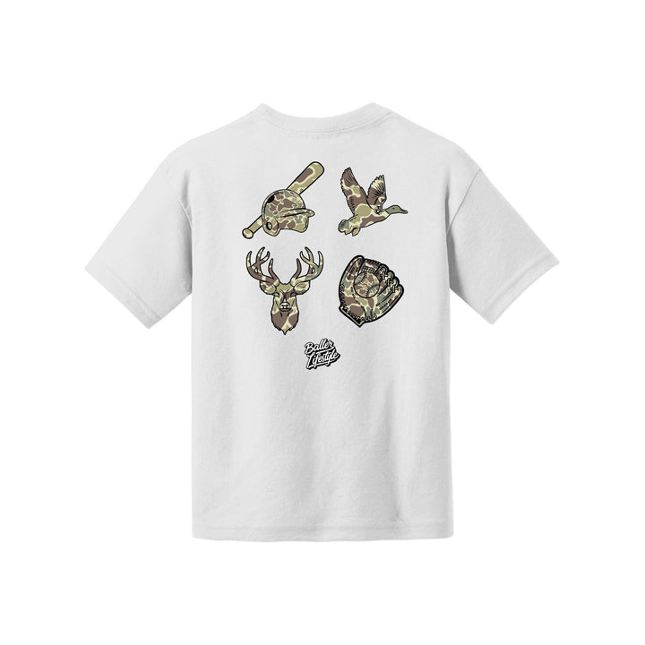 Camo Baseball Youth