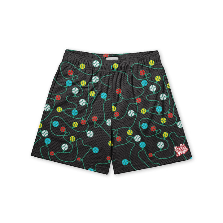Holiday Baseball Youth Shorts