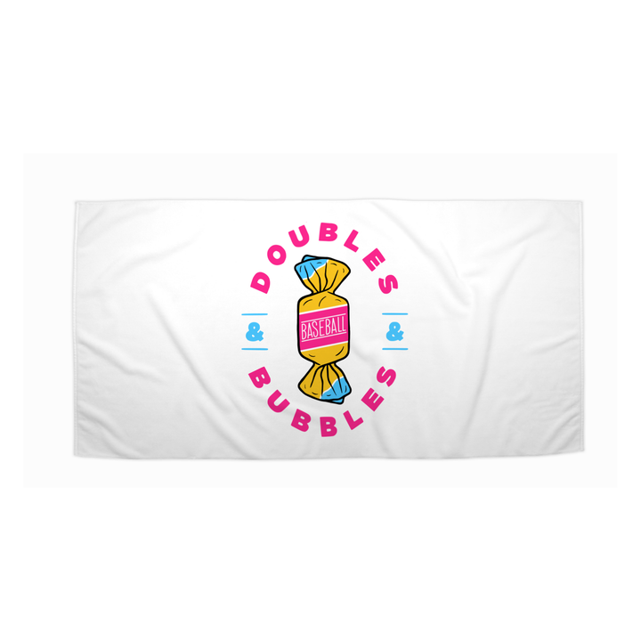 Doubles and Bubbles Beach Towel