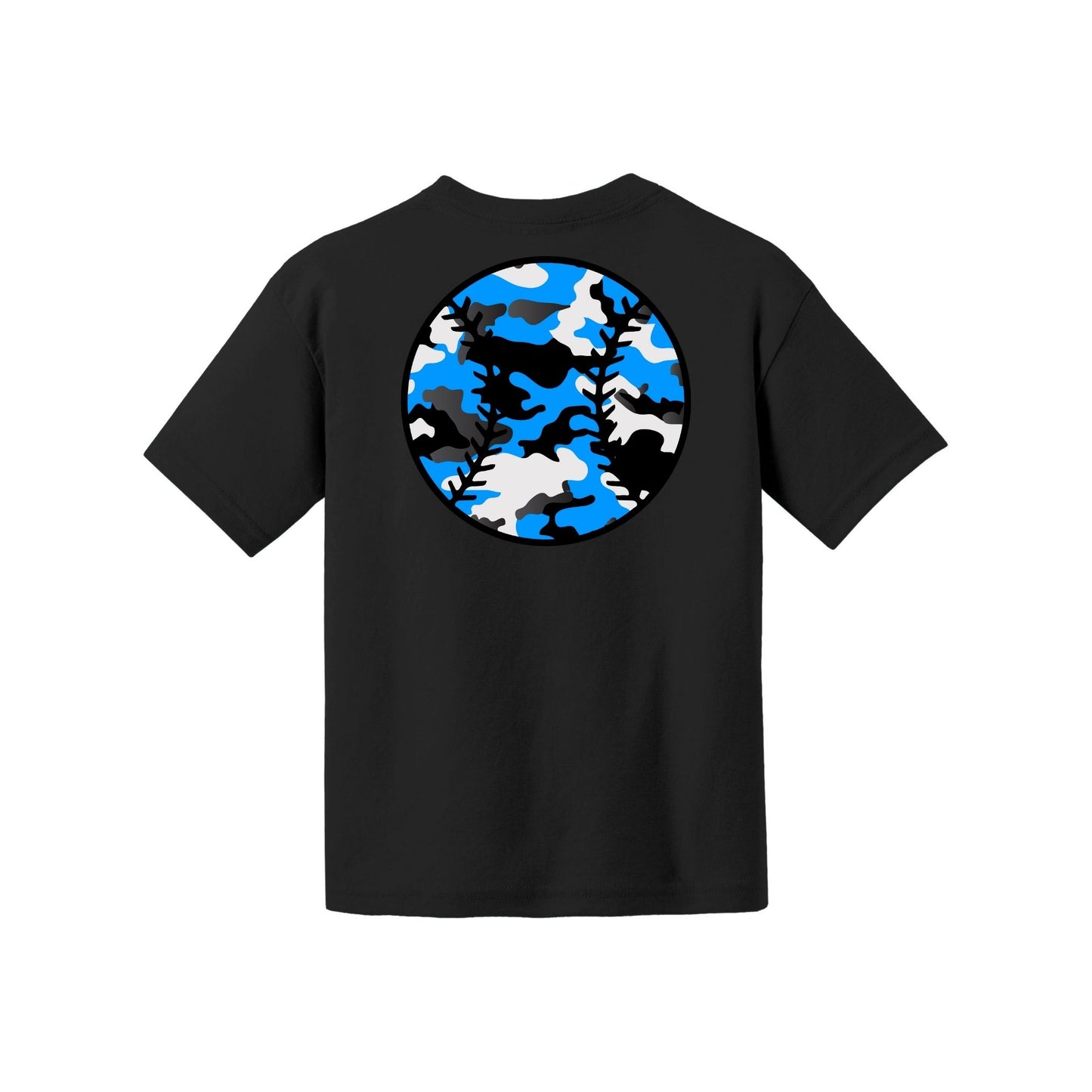 Camo Baseball Youth Tee