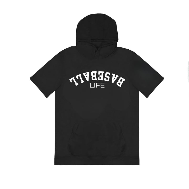 Short Sleeve Baseball Hoodie