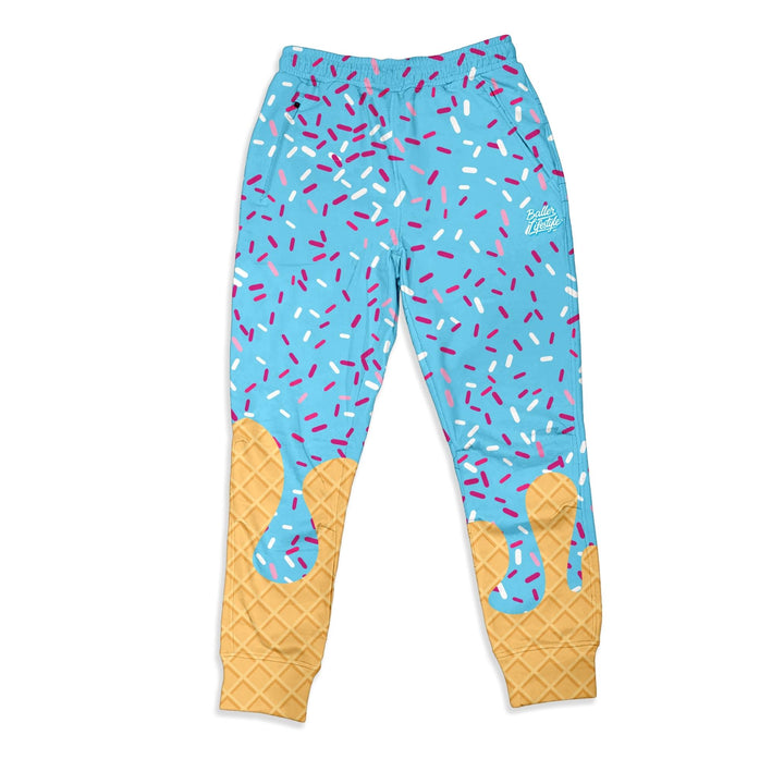 Baseball Ice Cream Drip Joggers