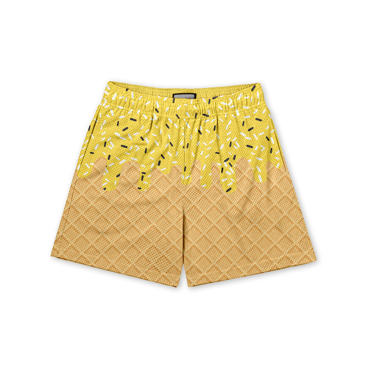 Ice Cream Drip Shorts Clearance