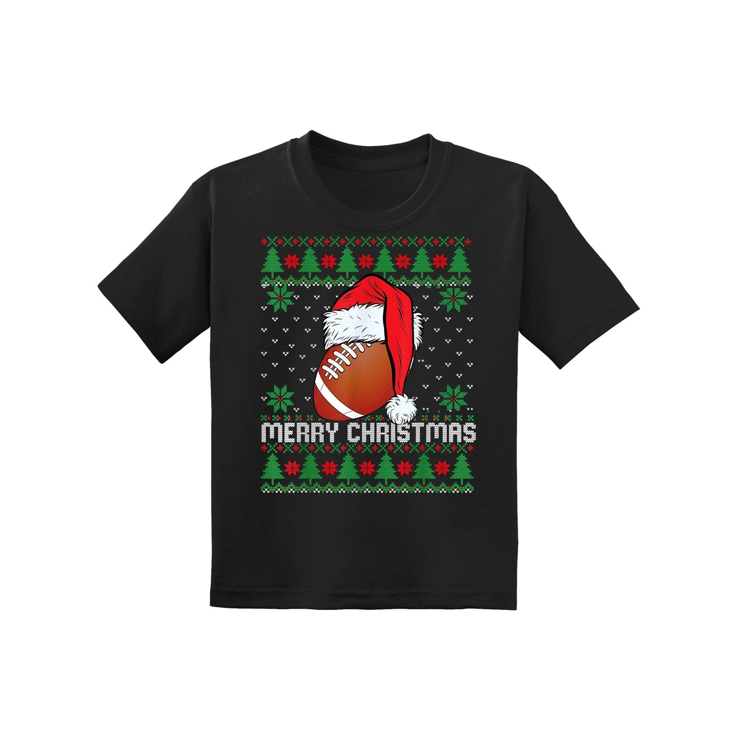 Youth Holiday Football Tee