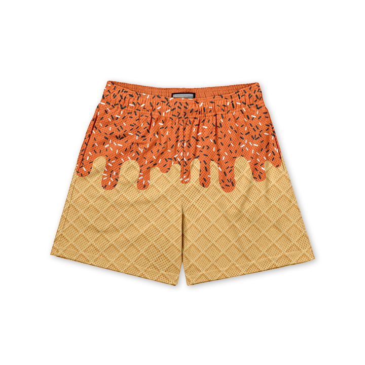 Ice Cream Drip Shorts Clearance