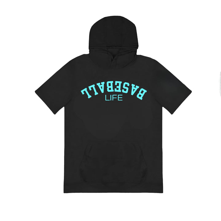 Short Sleeve Baseball Hoodie