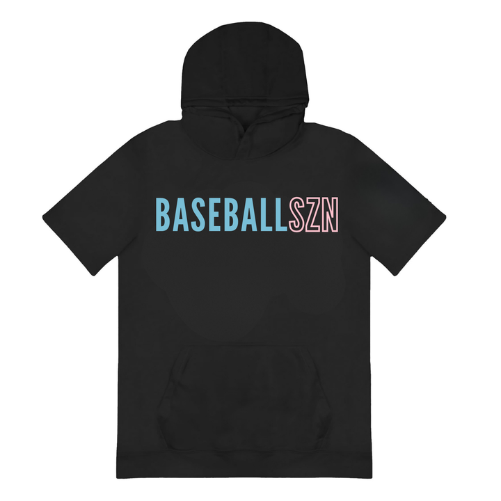 Short Sleeve Baseball Hoodie