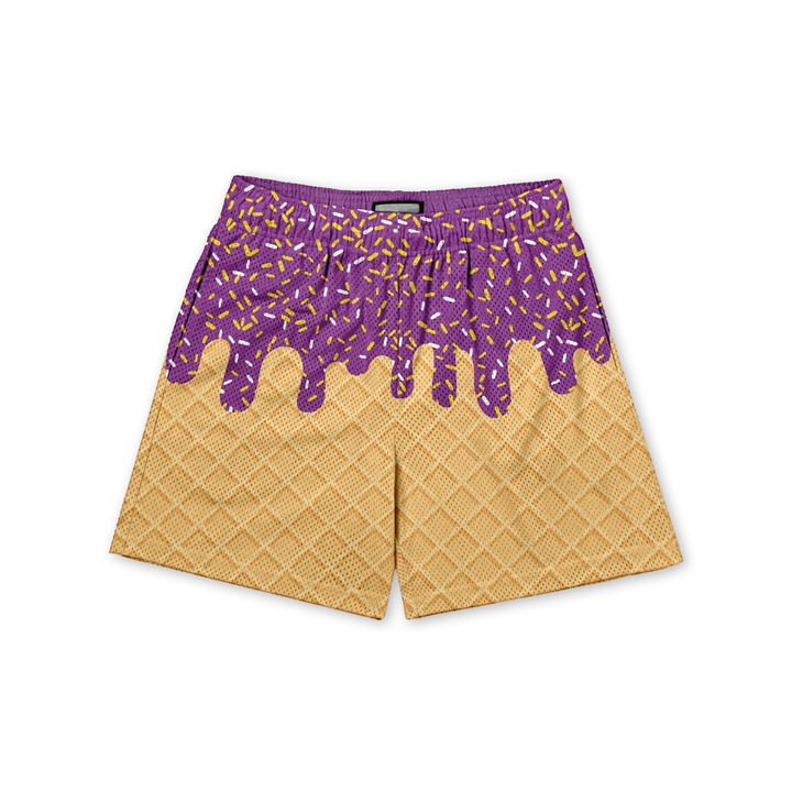 Ice Cream Drip Shorts Clearance