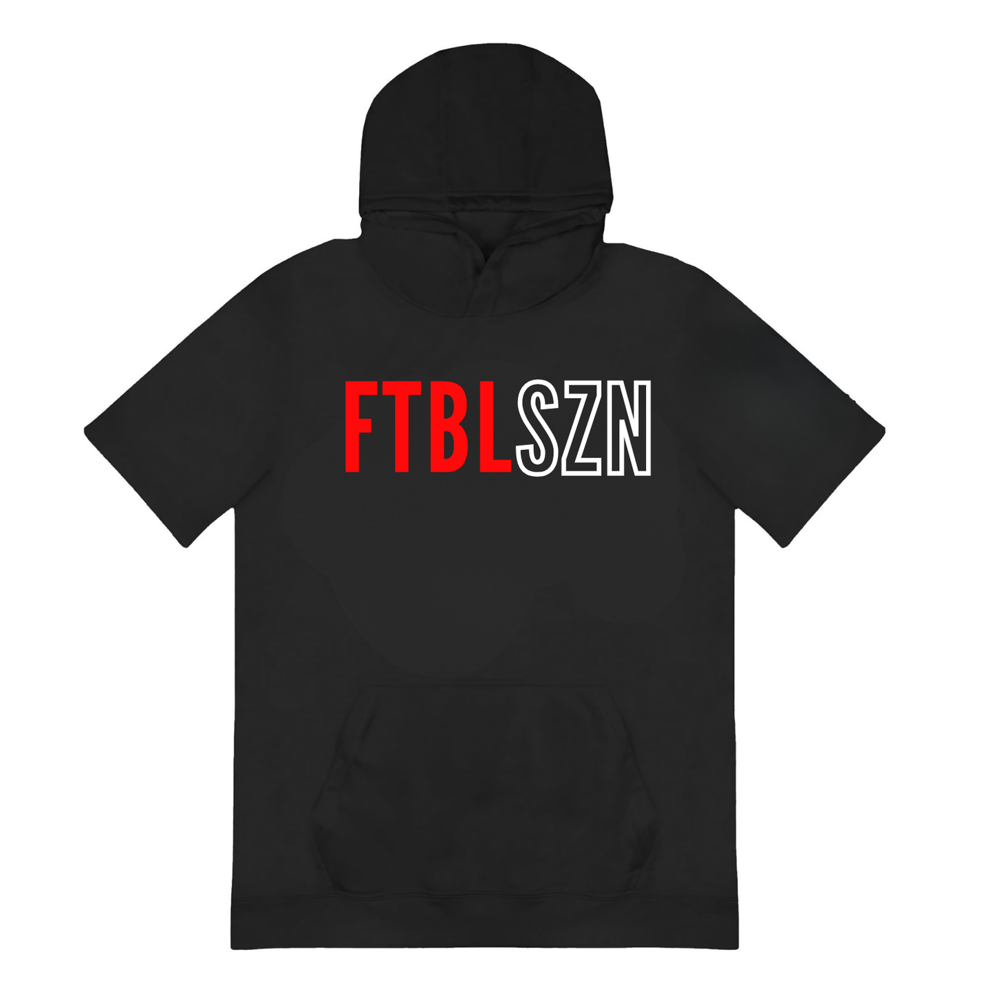 Short Sleeve Football Hoodie