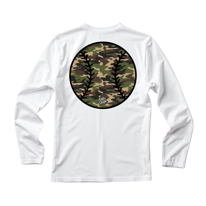 Baseball Youth Long Sleeve Tee