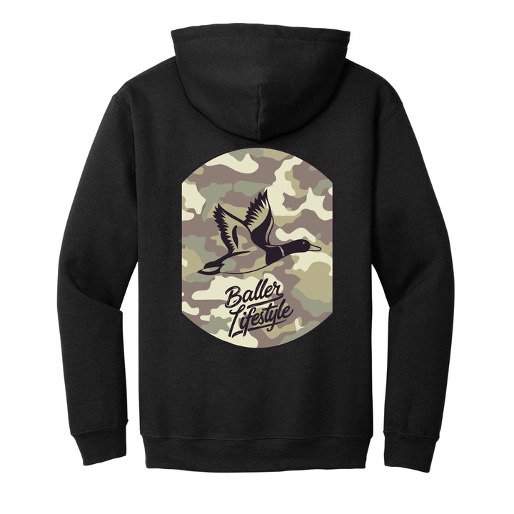Camo Baseball Sweatshirt