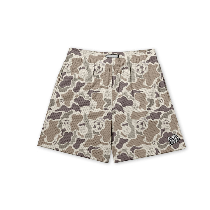 Camo Soccer Drip Shorts Clearance