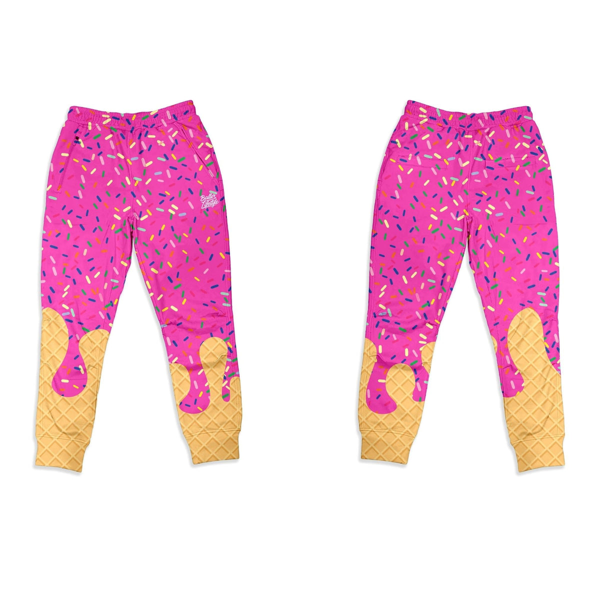 Baseball Ice Cream Drip Joggers Clearance