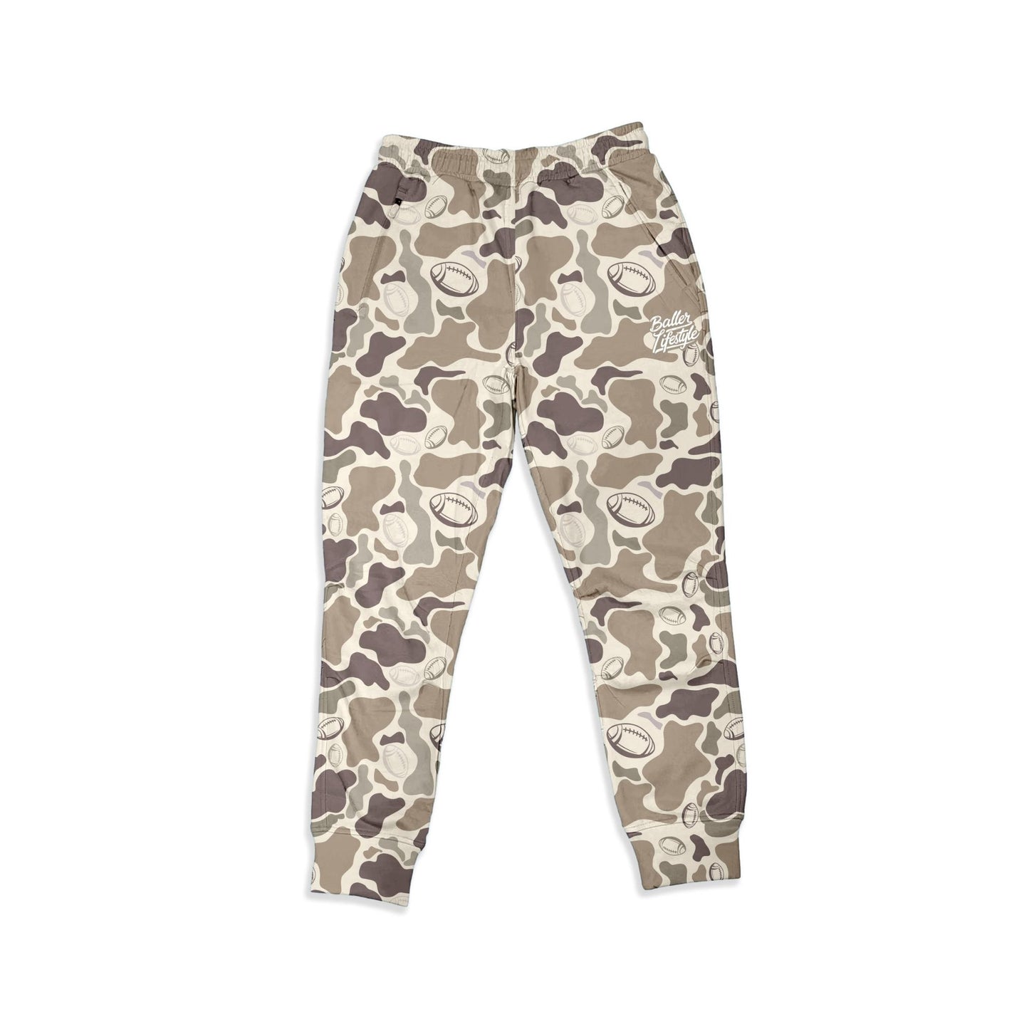 Baller Lifestyle Camo Football Joggers