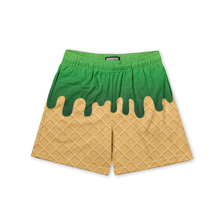 Ice Cream Drip Shorts Clearance
