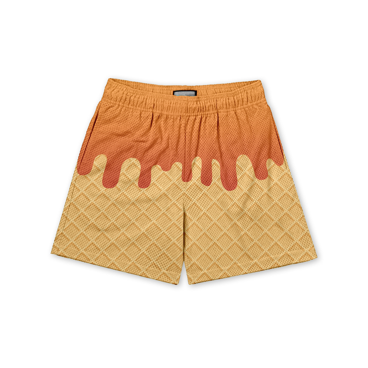 Ice Cream Drip Shorts Clearance