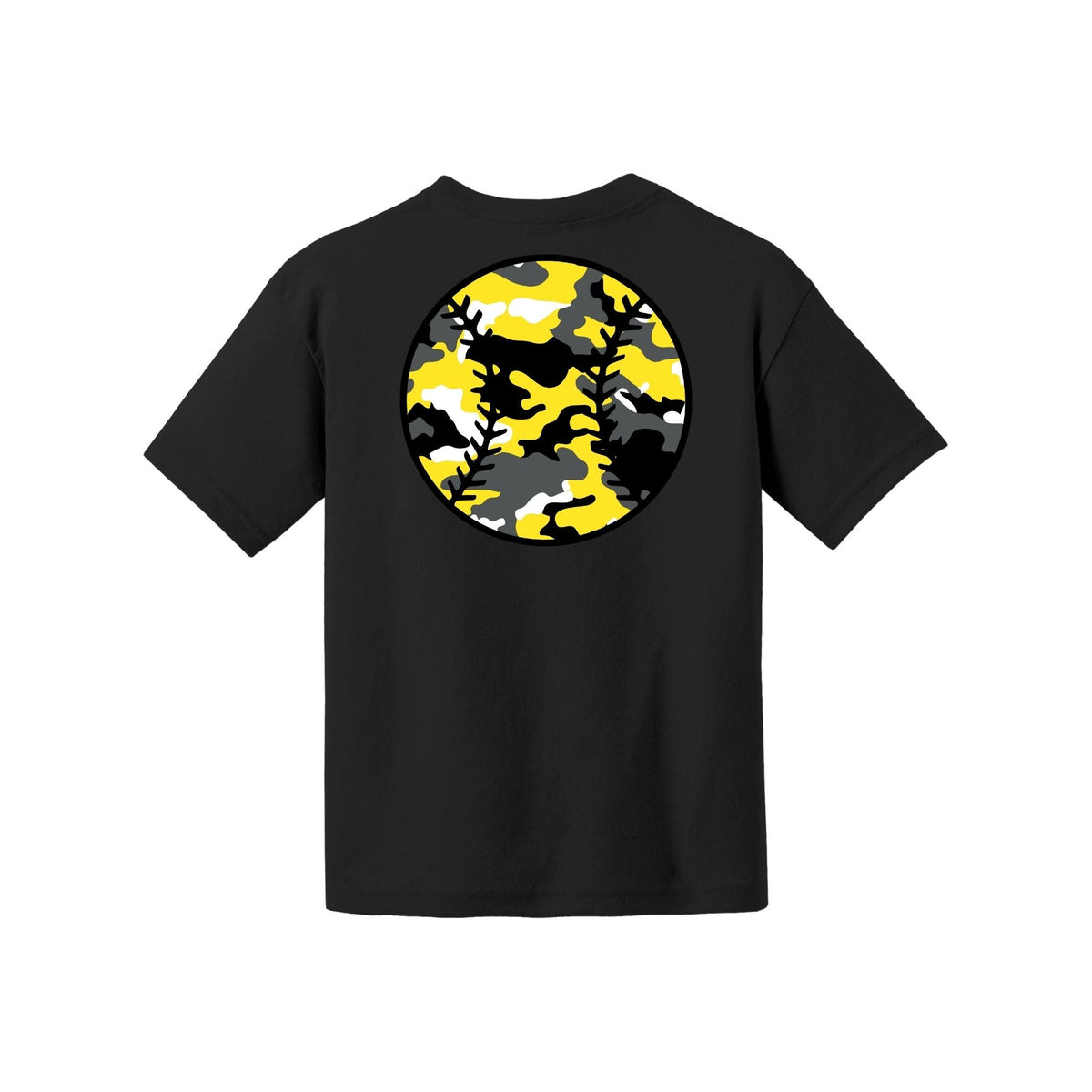 Camo Baseball Youth Tee