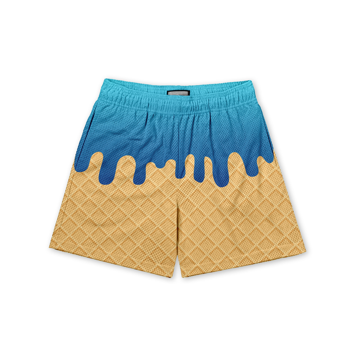 Ice Cream Drip Shorts Clearance