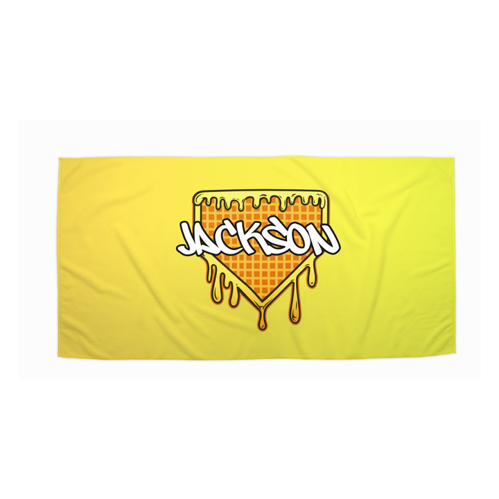The Baseball SZN Beach Towel