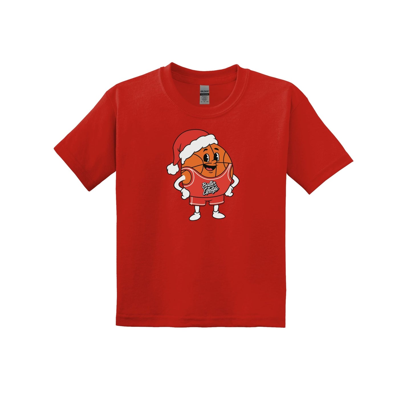 Youth Holiday Basketball Tee