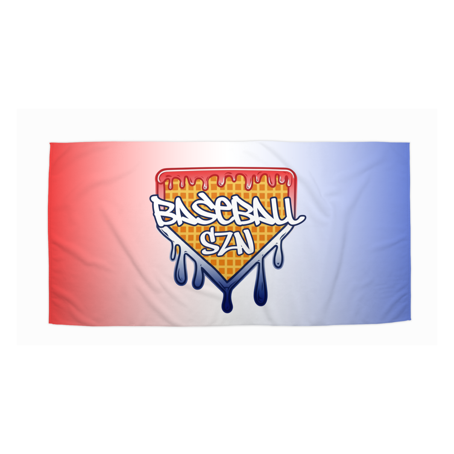 The Baseball SZN Beach Towel