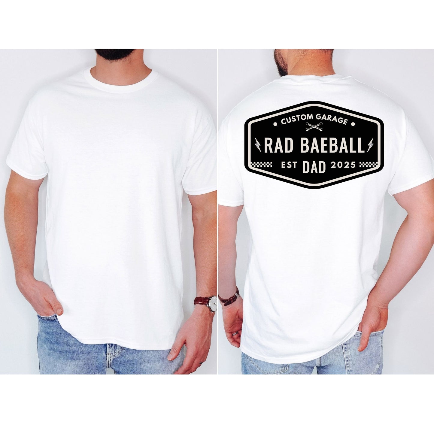 Baseball Dad Adult Tee