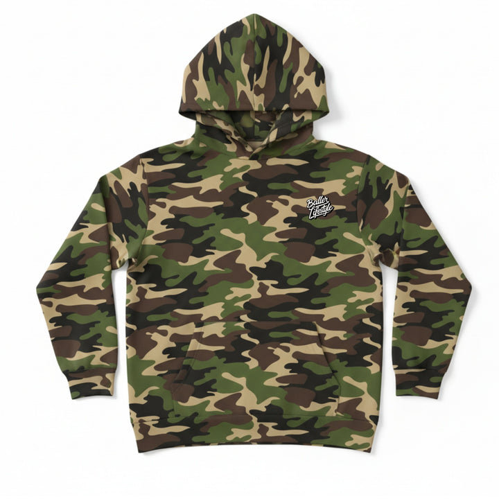 Baller Lifestyle Camo Hoodie