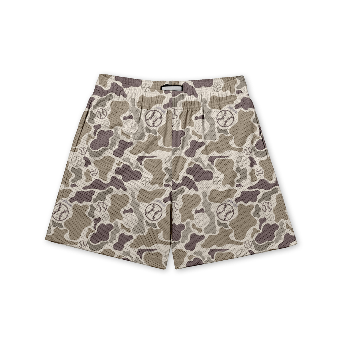 Camo Baseball Shorts Clearance